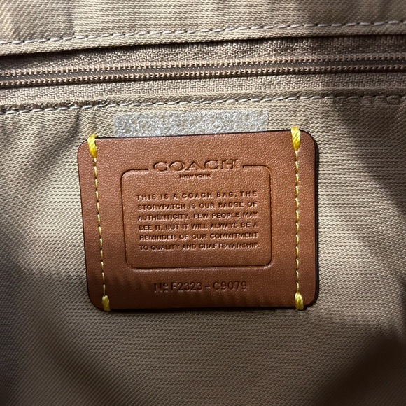 Coach Badge Jacquard Elise Satchel with Convertible Straps NWT - Picture 10 of 16